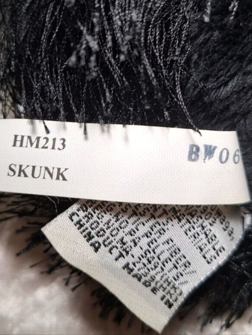 Ganz Webkinz Skunk Plush Stuffed Animal no code HM213 Adorable - Picture 8 of 9